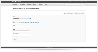 Add Court Date